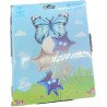 Kit 6 Ballons – Papillon Bleu & Étoiles Métalliques