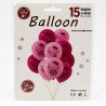 15 Pink Cat-Themed Balloons – Cute Party Set