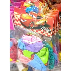 10 Race-Themed Balloons – Colorful Set for Birthday Parties