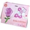 "Purple Love & Rose" Balloons – Set of 9