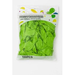 Green Latex Balloons – Pack of 100