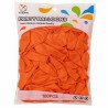 Orange Latex Balloons – Pack of 100