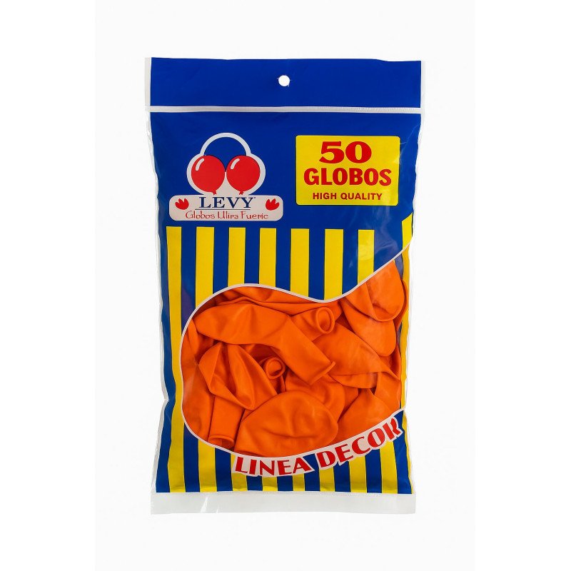 50 Orange Latex Balloons 50 Orange Latex Balloons