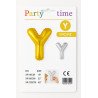 Letter Y Balloon - Gold or Silver