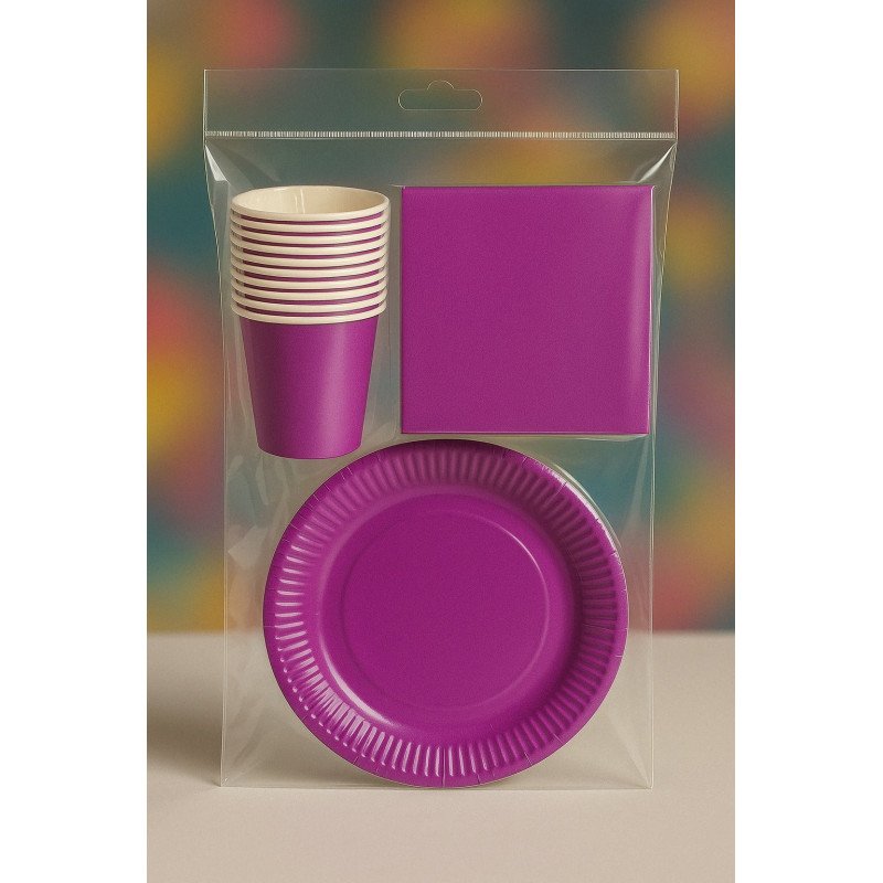 Pack Anniversaire Violet – 30 pièces Pack Anniversaire Violet – 30 pièces
