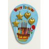 Gold Birthday Candles – Stars & Hearts