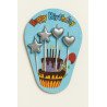 Silver Birthday Candles – Stars & Hearts