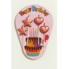 Rose Gold Birthday Candles – Stars & Hearts