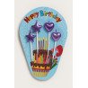Purple Birthday Candles – Stars & Hearts