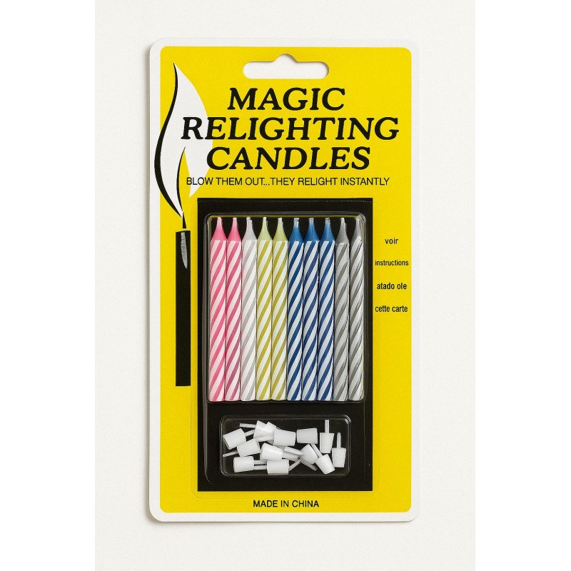 10 Bougies Magiques Multicolores 10 Bougies Magiques Multicolores