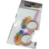 6 “HAPPY BIRTHDAY” Glasses – Pink with Colorful Balloons