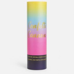 Multicolor Confetti Cannon – Pastel Rainbow Gradient