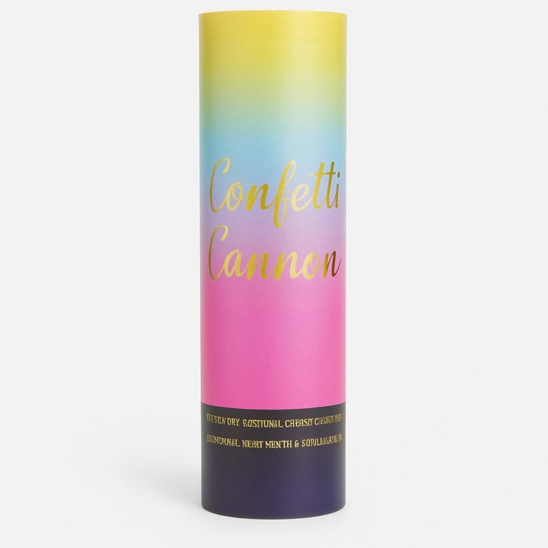 Multicolor Confetti Cannon – Pastel Rainbow Gradient Multicolor Confetti Cannon – Pastel Rainbow Gradient