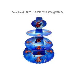 3-Tier Cake Stand - Spiderman Theme