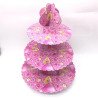 3-Tier Cake Stand - Pink Princess Theme