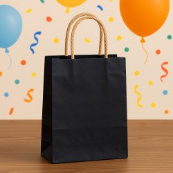 Elegant Black Gift Bag