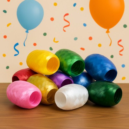Multicolor Gift Ribbon - 5 mm x 20 m (1 Color per Roll)