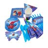 Pack Anniversaire Thème Spider-Man – 10 Articles (10 pièces par article)