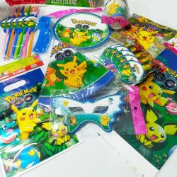 Pack Anniversaire Thème Pokémon – 91 Pièces