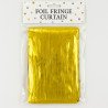 Gold Metallic Curtain – 1 Piece