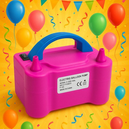 Electric Balloon Pump – Dual Nozzle