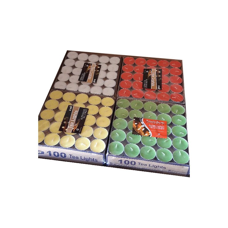 Pack of 100 Tealight Candles