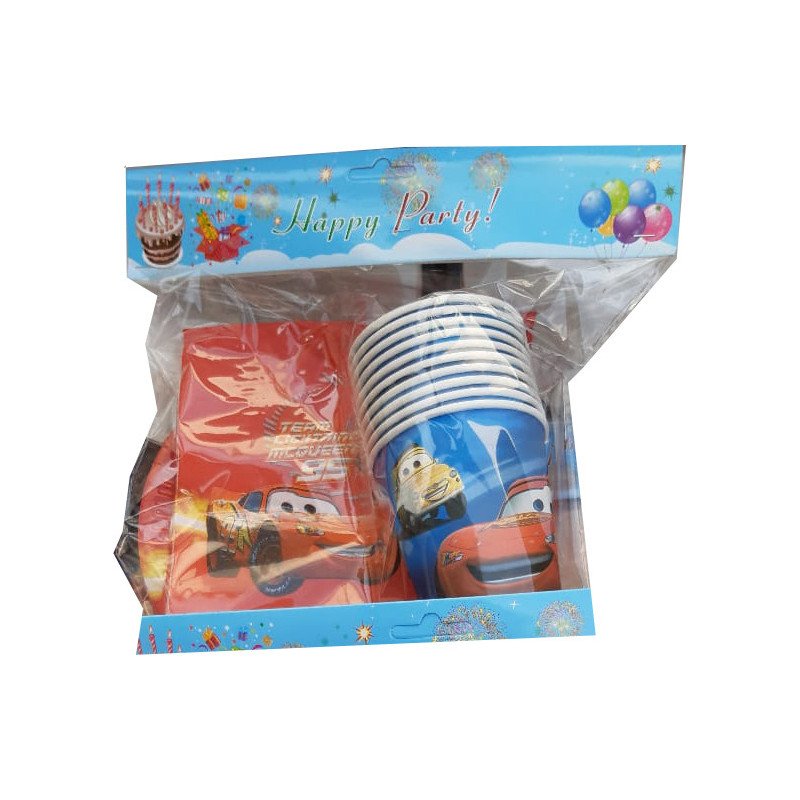 30-Piece Disposable Pack Cars (MacQueen) Theme 30-Piece Disposable Pack Cars (MacQueen) Theme