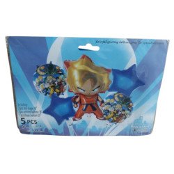 5-Piece Dragon Ball Decoration Balloons Pack