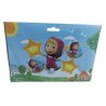 5-Piece Masha and the Bear Decoration Balloons Pack