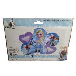 5-Piece Frozen Decoration Balloons Pack