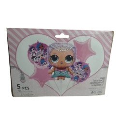 5-Piece LOL Surprise Decoration Balloons Pack