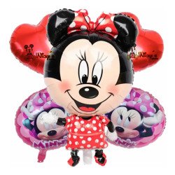 5-Piece Minnie Decoration Balloons Pack