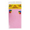 Soft Pink Plastic Tablecover - Heavy Duty