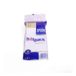 50 Disposable Plastic Spoons
