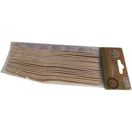 20 Eco-Friendly Disposable Wooden Knives