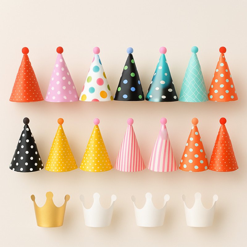 Chapeaux de fête pour tous les styles
