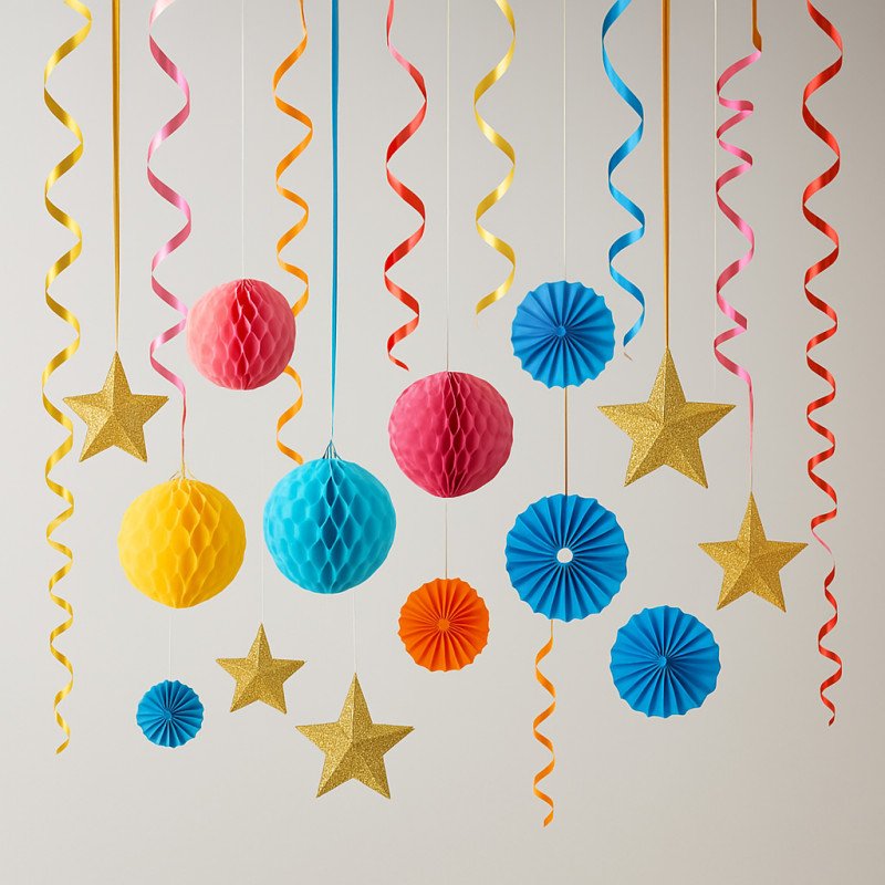 Hanging Decorations & Ribbons
