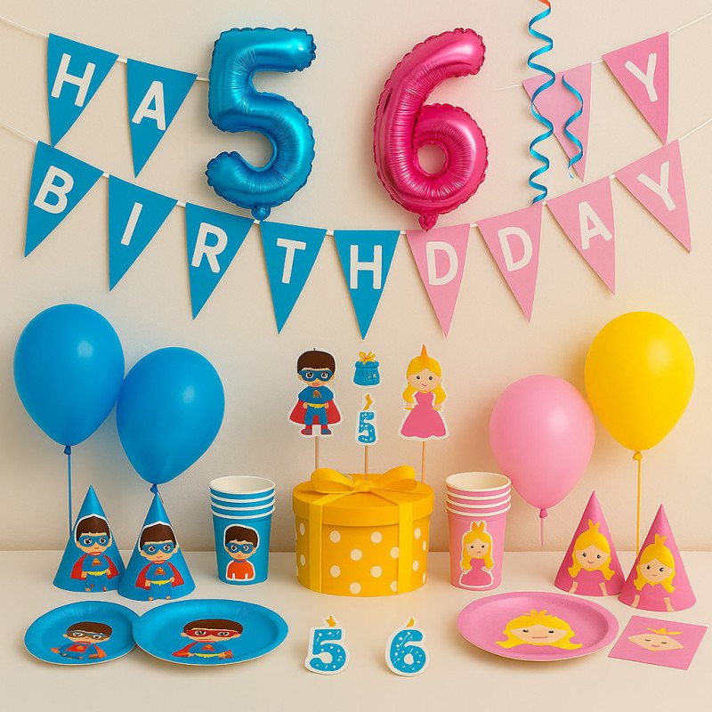 Kids Birthday Party Pack (Boy / Girl)